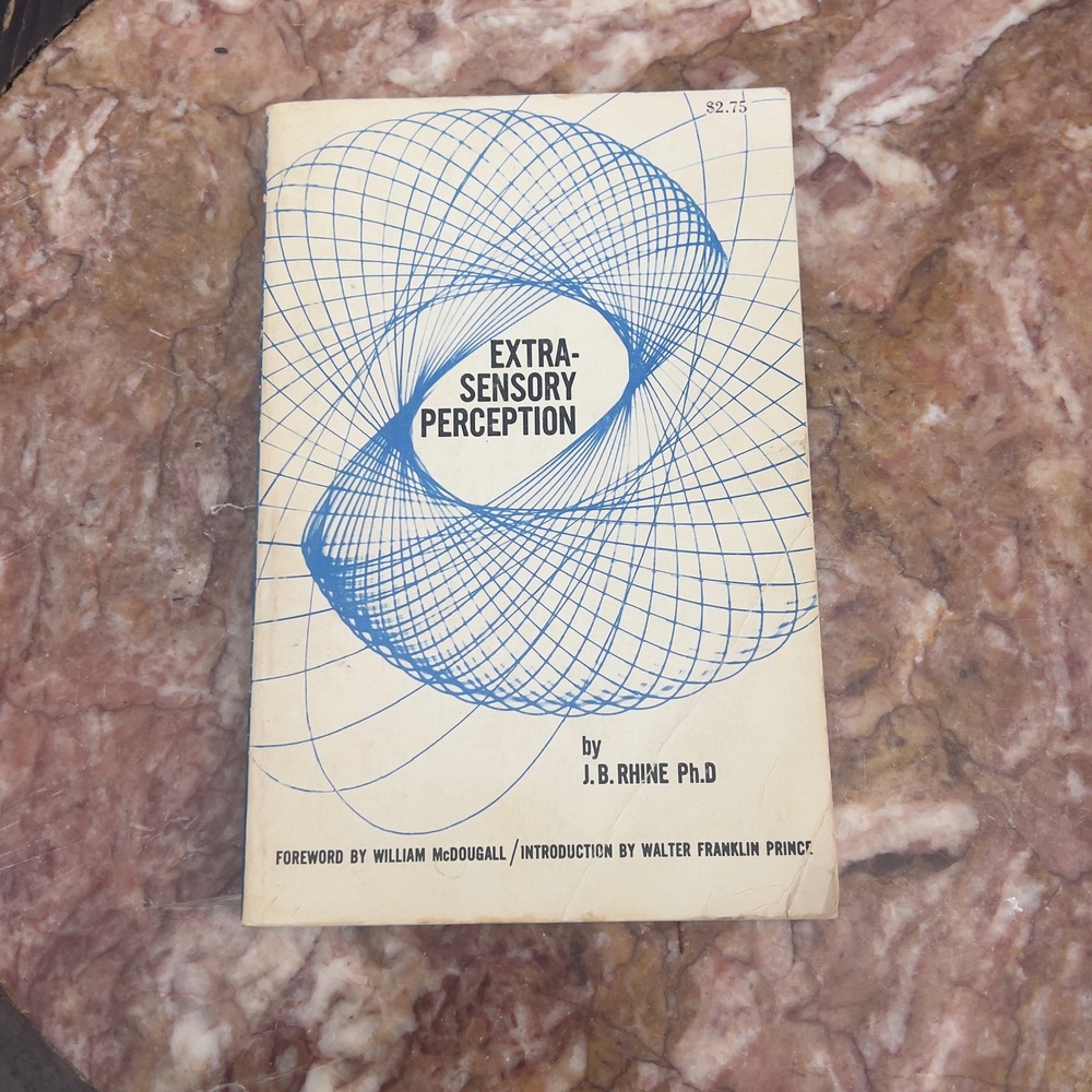 Extra-Sensory Perception J.B. Rhine Ph.D. 1964 Vintage Paperback Parapsychology